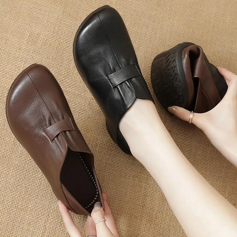 (⏰Last Day Promotion $6 OFF)Soft leather waterproof orthopedic shoes(Buy 2 Get Free Shipping✔️)