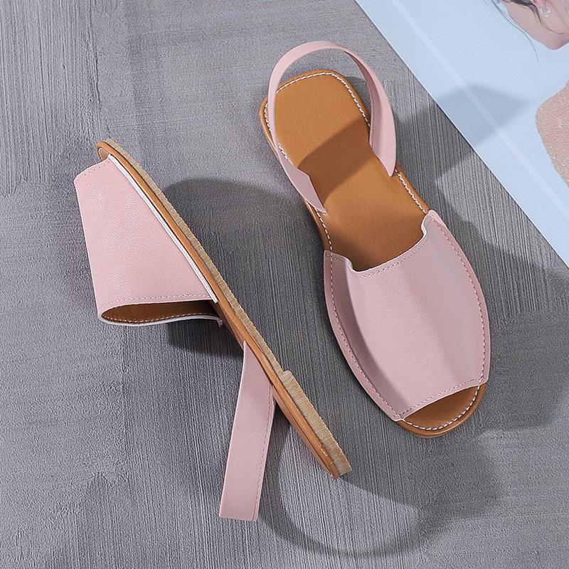 Fish Mouth Flat Sandals