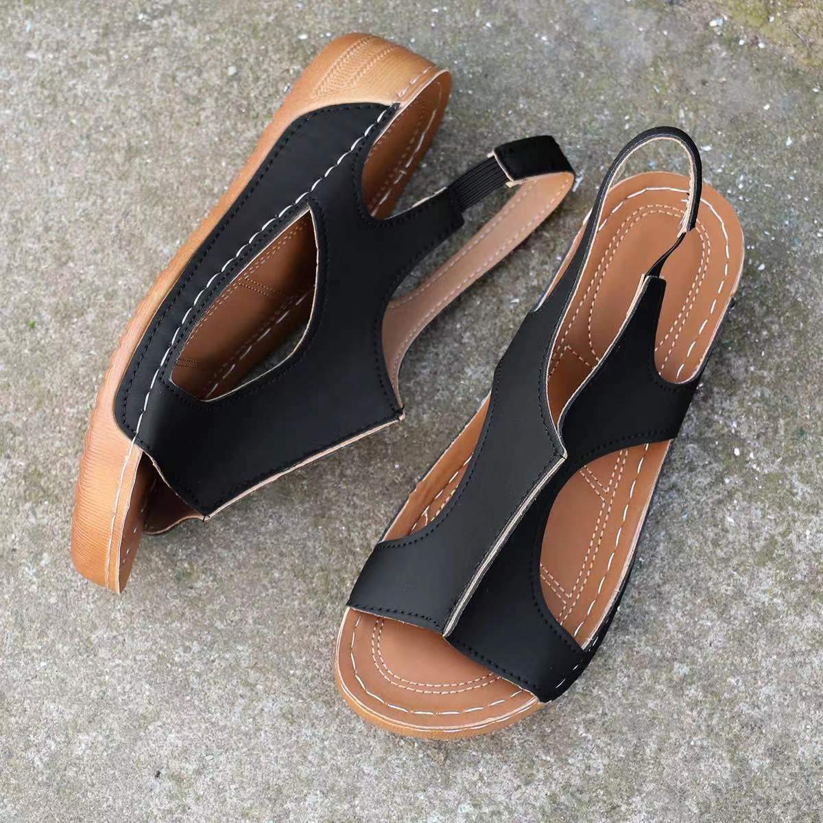 Summer stretch non-slip sandals