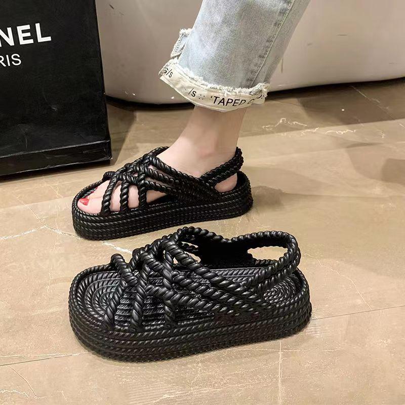 Summer new foot massage soft bottom orthopedic sandals