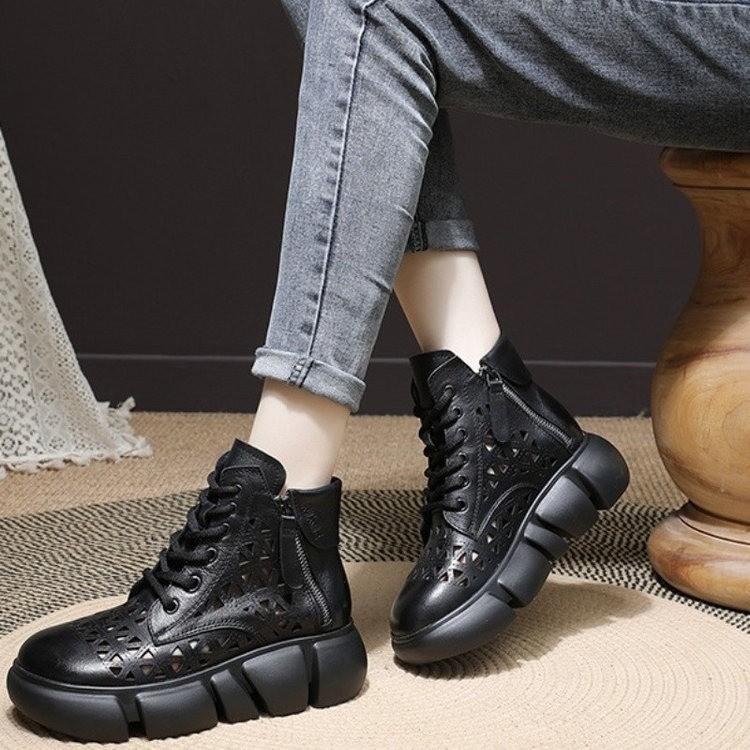 Soft Sole Retro Casual Martin Boots