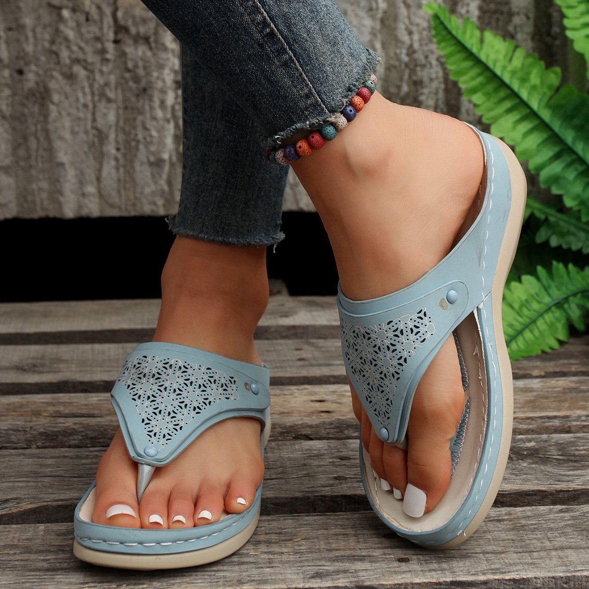 đ„Last Day Promotion 49% OFFđ„ Leather Orthopedic Arch Diabetic Walking Sandals