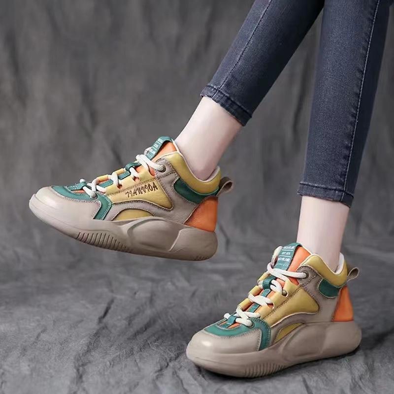 Retro Platform Corrective Shoes