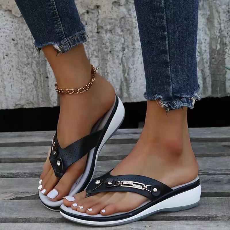 Arch Support Soft Cushion Flip Flops Slippers