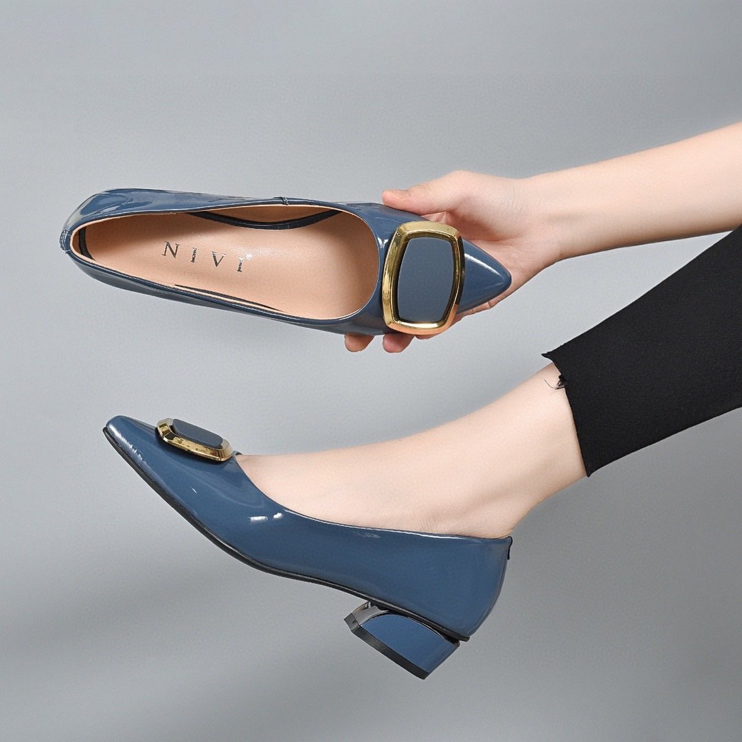 Fashion Casual Chunky Heel Women's Shoes