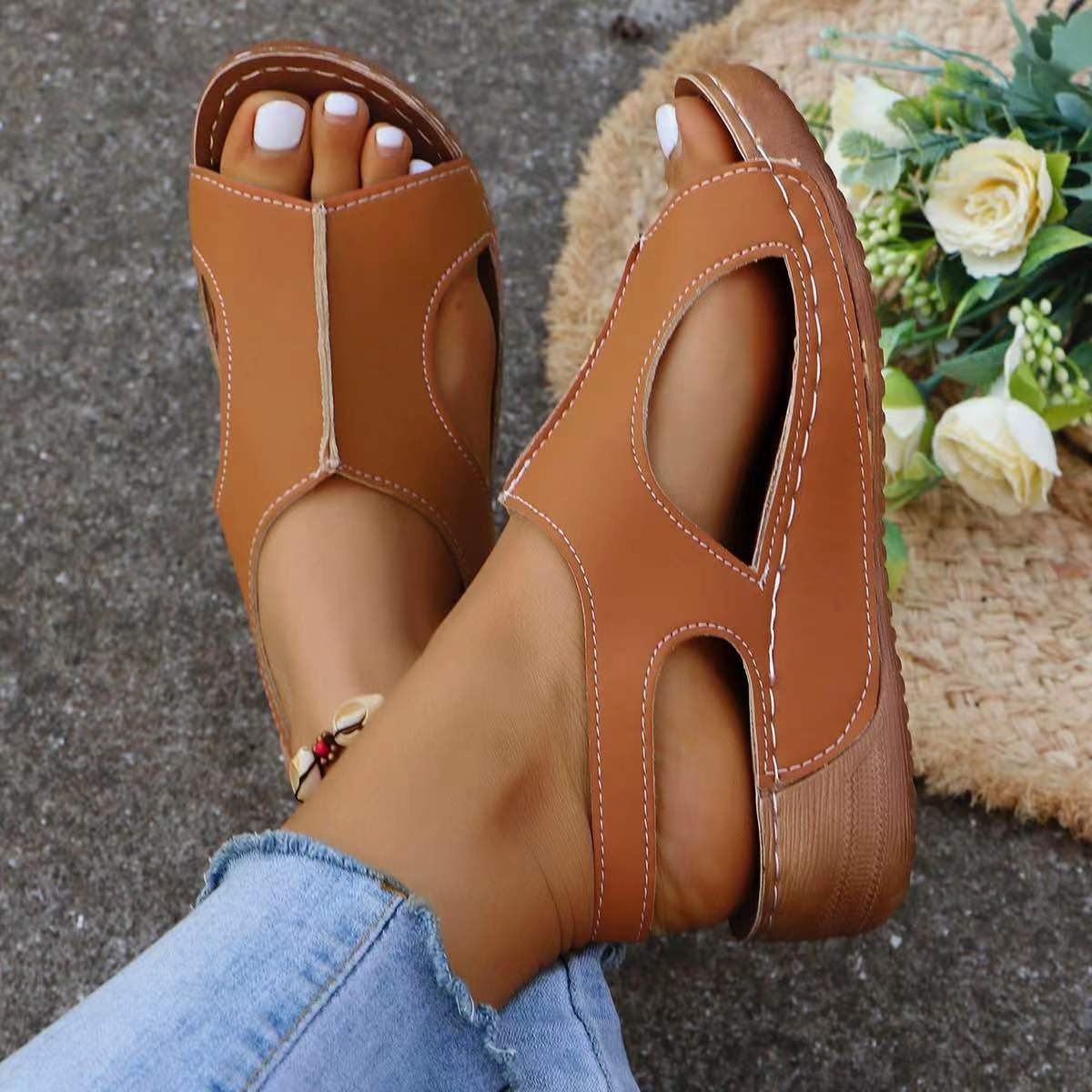 Summer stretch non-slip sandals