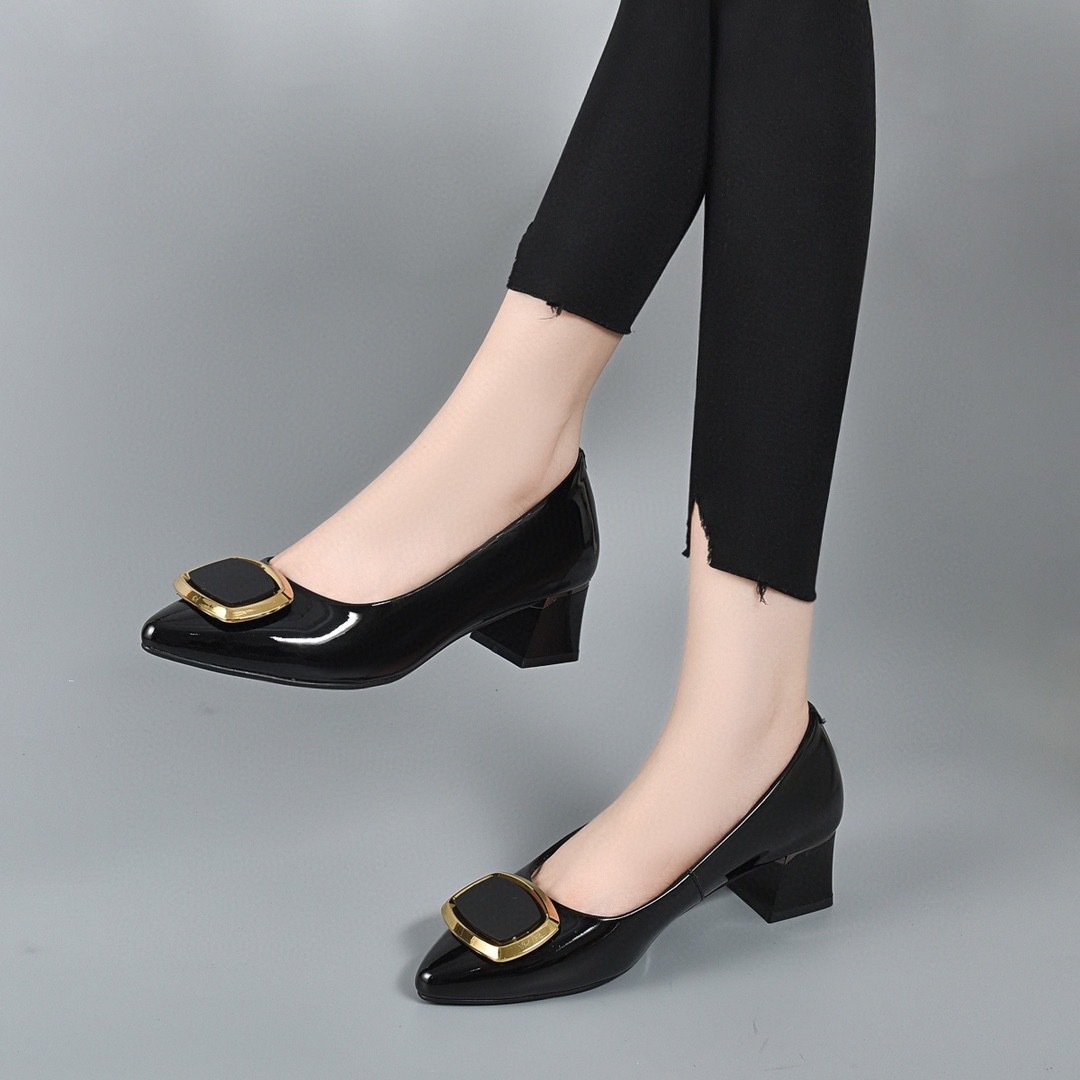 Fashion Casual Chunky Heel Women's Shoes