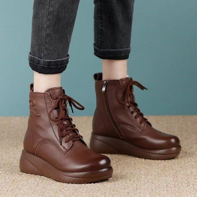 Pure Leather Waterproof & Durable Ankle Boots – lurebest
