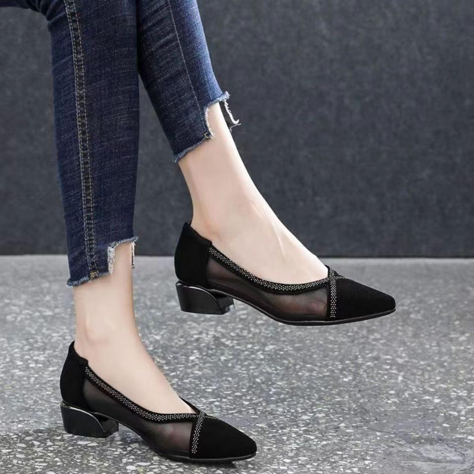 Fashionable mesh all-match women's shoes