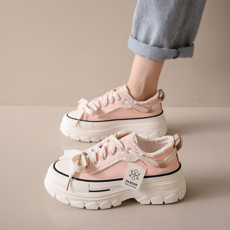 Summer Platform Orthopedic Canvas Shoes