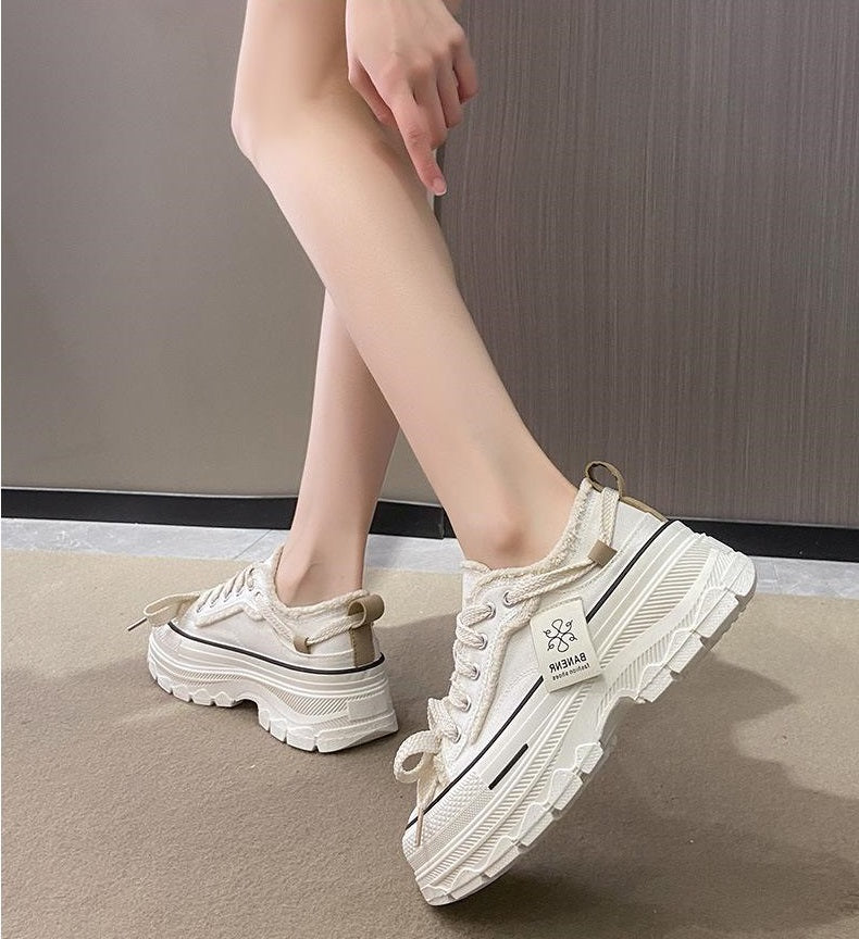 Summer Platform Orthopedic Canvas Shoes