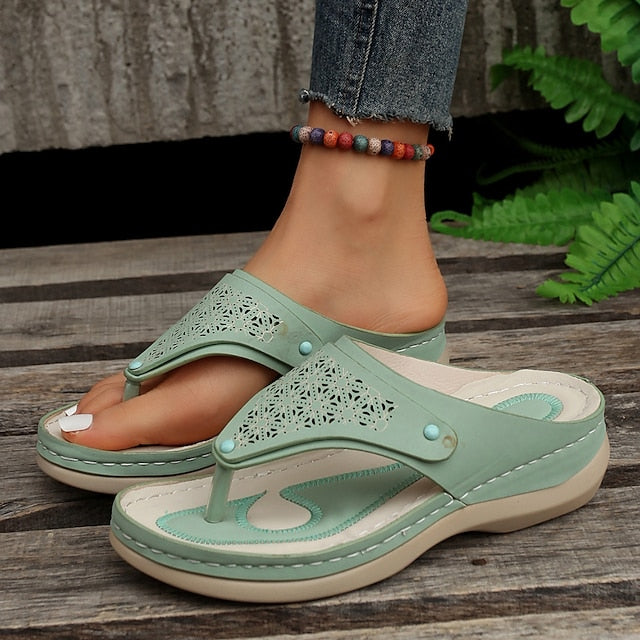 đ„Last Day Promotion 49% OFFđ„ Leather Orthopedic Arch Diabetic Walking Sandals