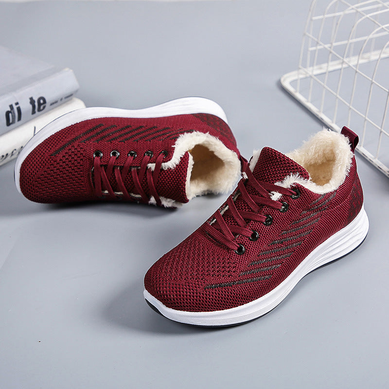 Women's Velvet Flyknit Casual Shoes