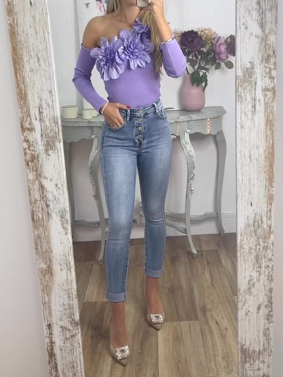 Flower Design Top