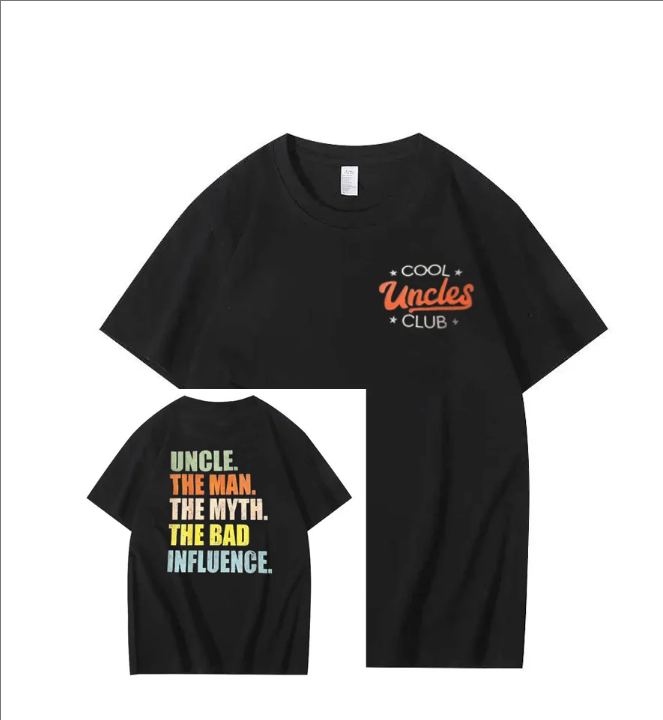 Color letter influence short sleeve
