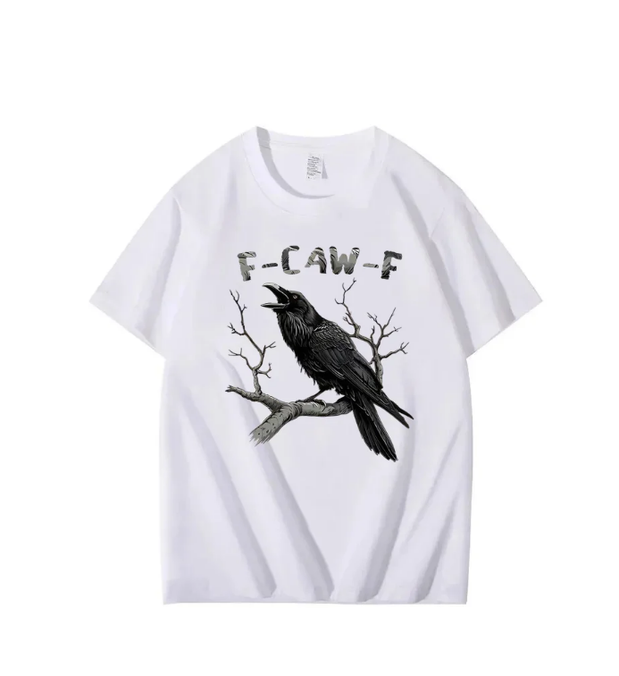 sand---F-Caw-F Crow T-Shirt
