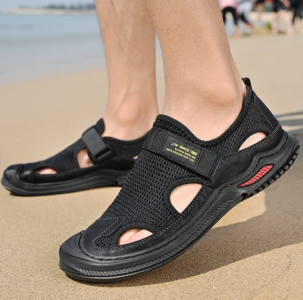 Men's hollow breathable casual sandals