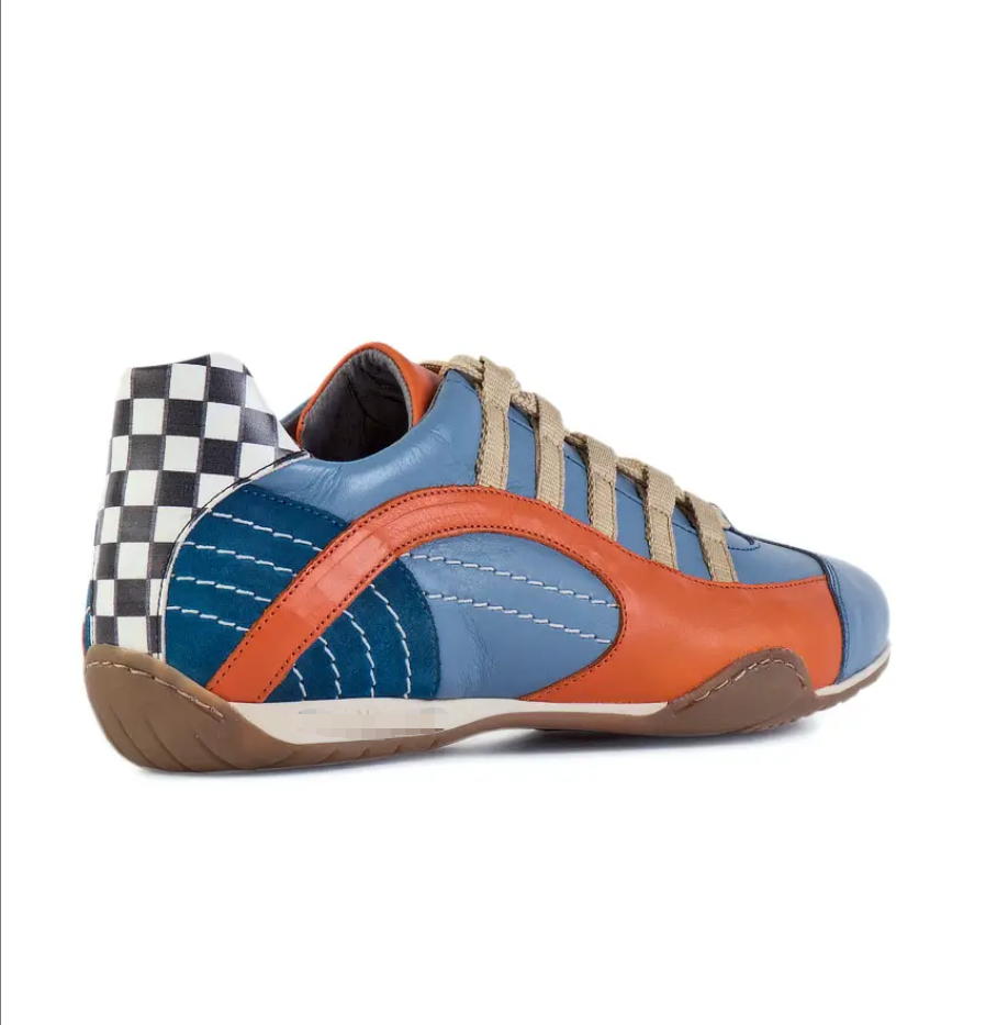 Men's Racing Sneaker in Electric Tri-Colore