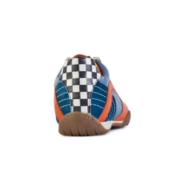 Men's Racing Sneaker in Electric Tri-Colore