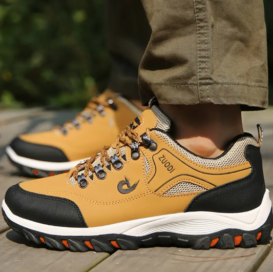Khaki high quality waterproof breathable work shoes
