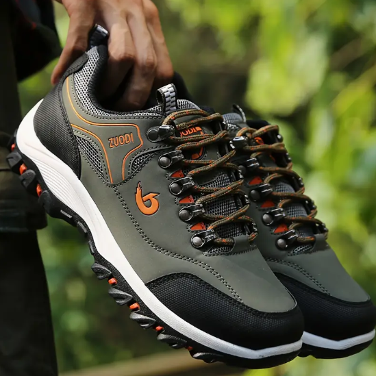 Khaki high quality waterproof breathable work shoes