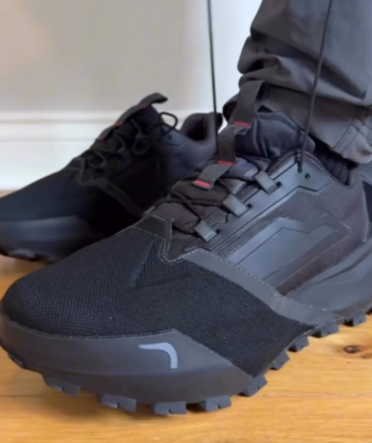 Spliced waterproof hiking shoes