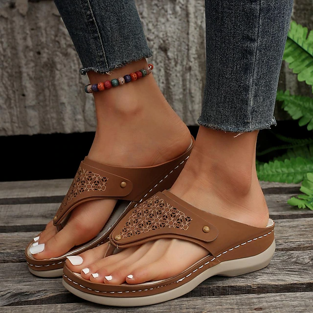 đ„Last Day Promotion 49% OFFđ„ Leather Orthopedic Arch Diabetic Walking Sandals