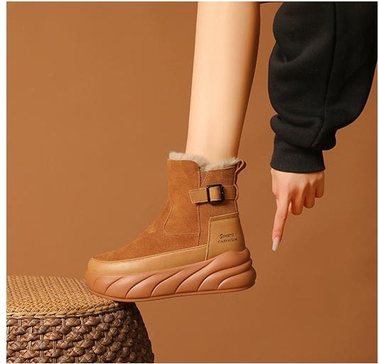 (đChristmas Big Dealsđ„)Pure suede leather all-match casual shoes