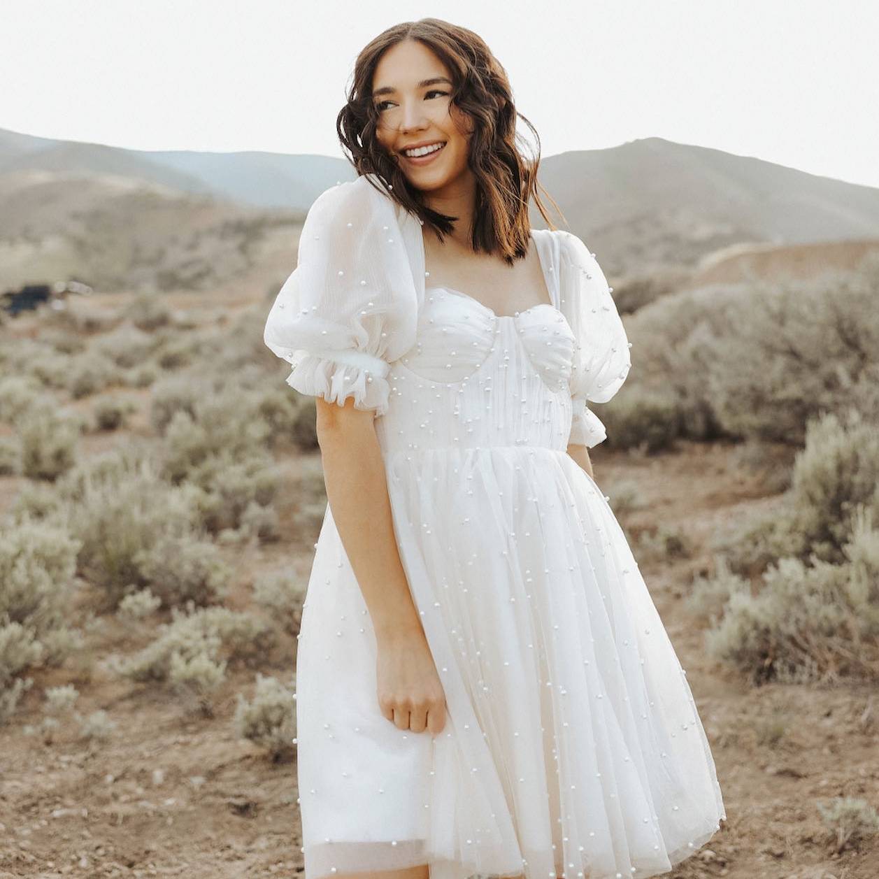Pearl Mini Dress