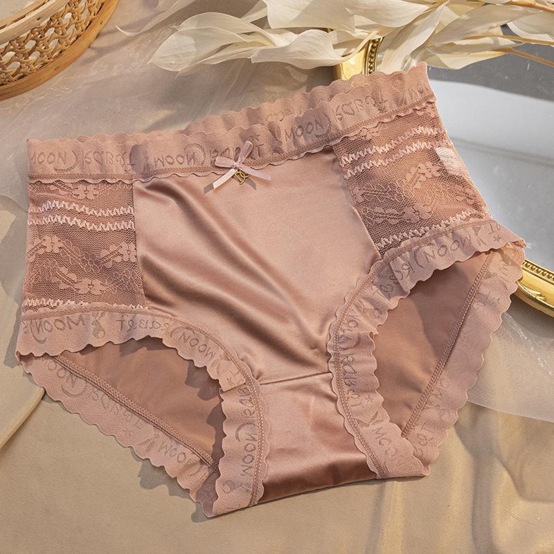 Odorless Antibacterial Hygroscopic Ice Silk Gynecological Panties