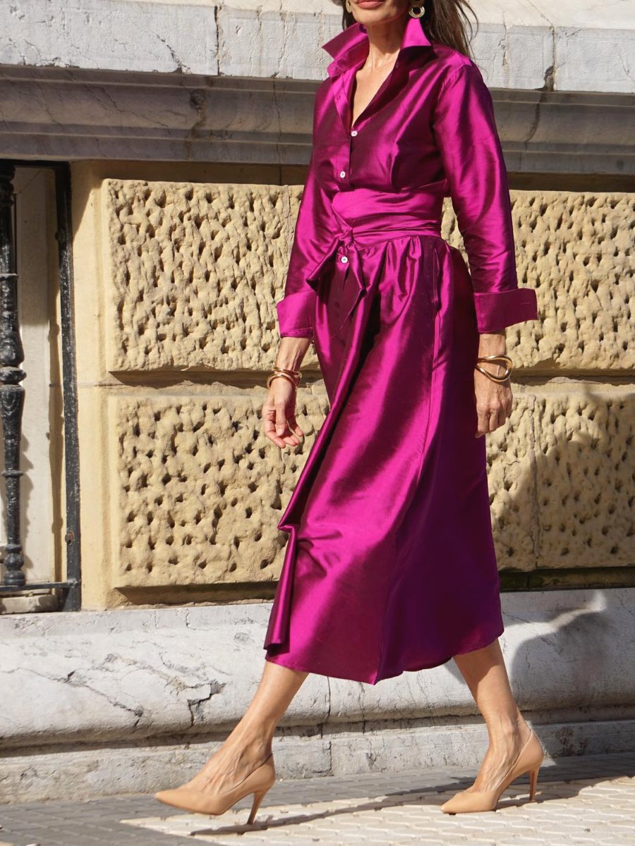 Stunning Shirt Midi Dress