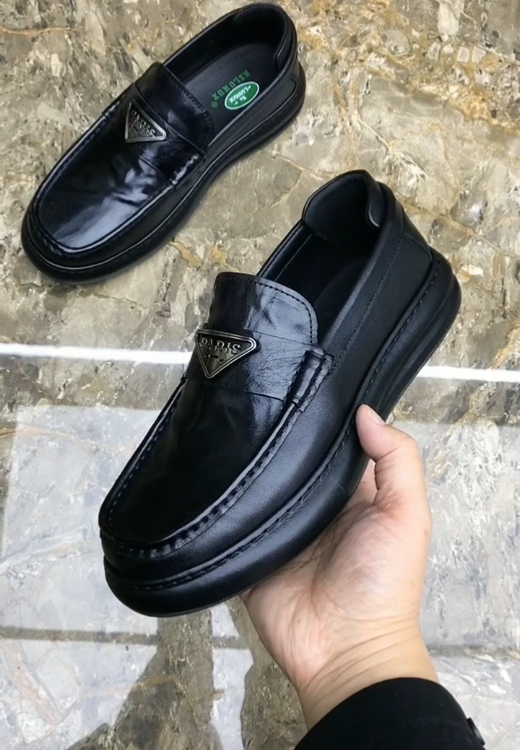 Men's high-quality Paris casual leather shoes