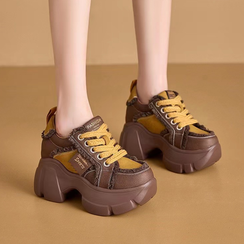 New autumn thick-soled orthopedic casual shoes