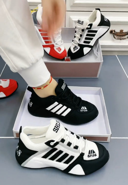 Men's color matching slash casual shoes