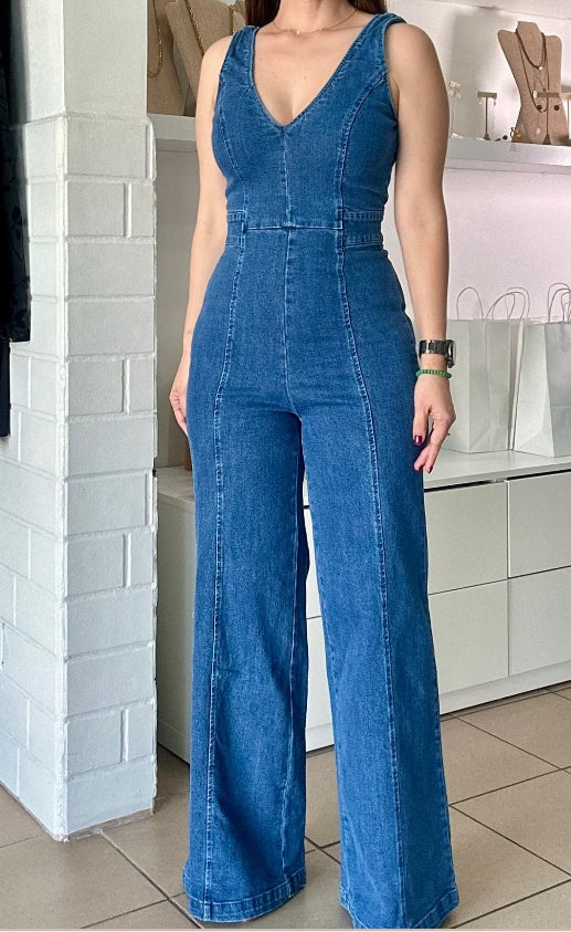 Perfect Denim Jumpsuit