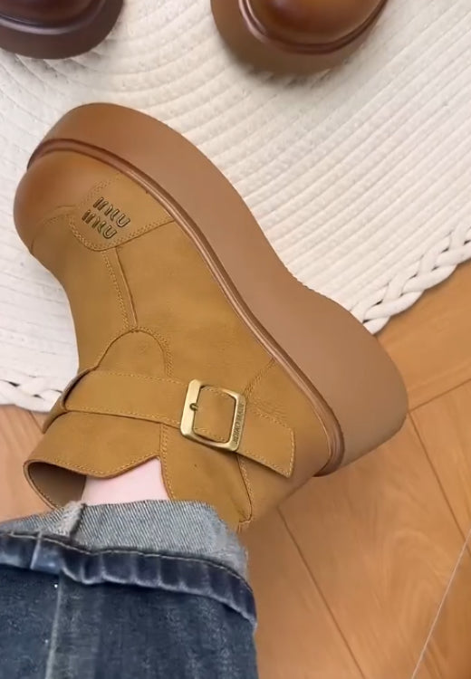 Simple and stylish retro breathable boots