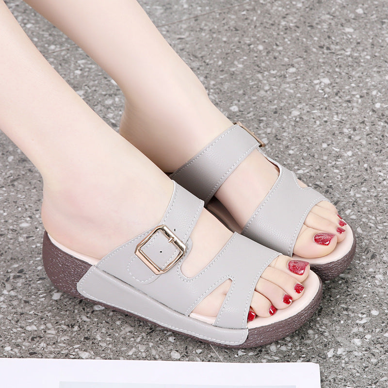 Summer non-slip soft sole fashion slippers