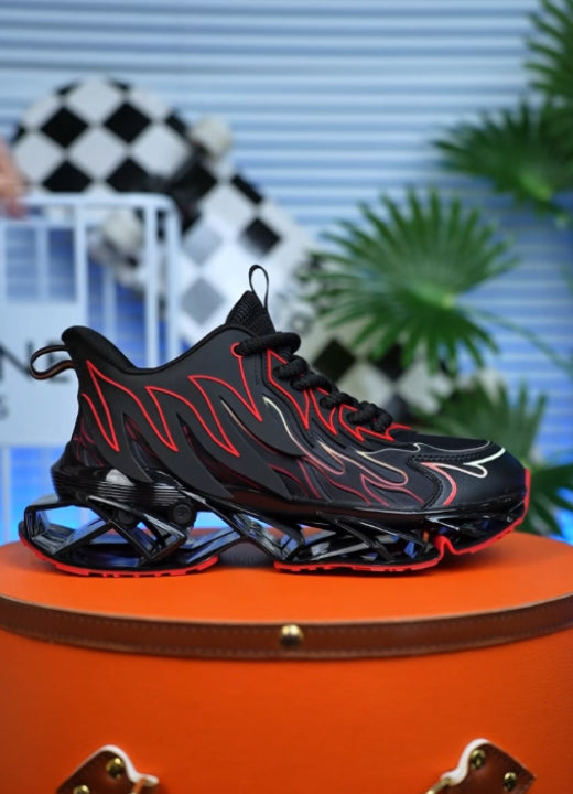 Fashion cool flame blade shoes
