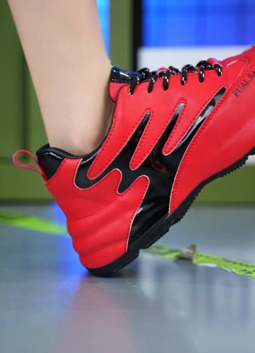 Red fashion summer sports shoes