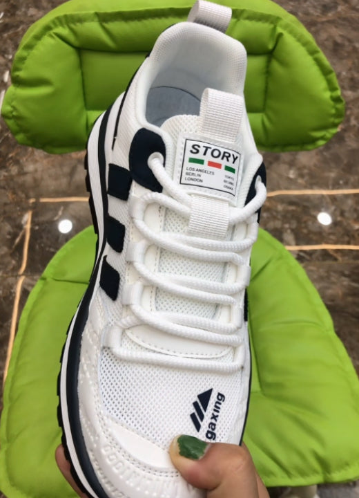 White high-quality mesh breathable casual shoes