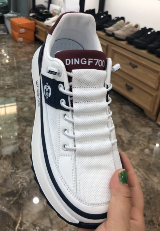 Men's fashion breathable white shoes