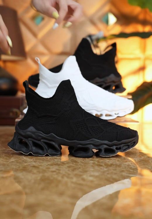 Men's fashion mesh flying blade shoes