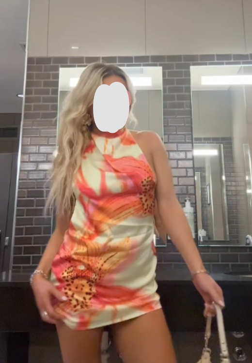 Hot summer print halter skirt