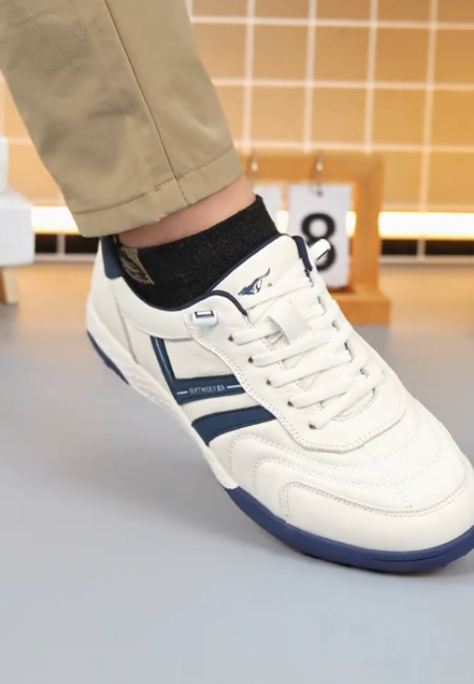 Men's two-color splicing leisure shoes