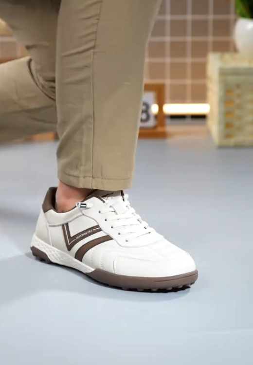 Men's two-color splicing leisure shoes