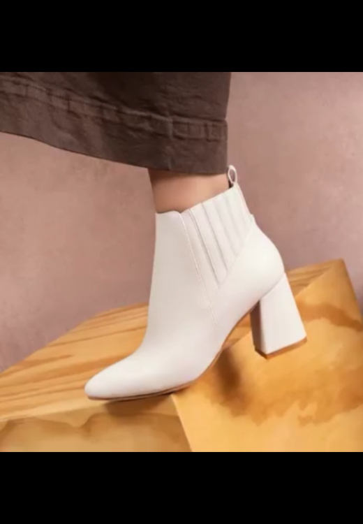 Women's elegant leather boots