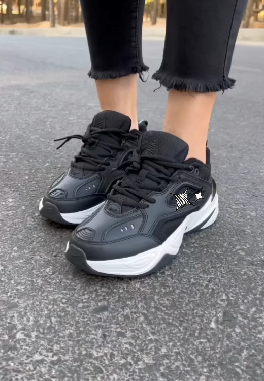 High quality elastic jogging shoes