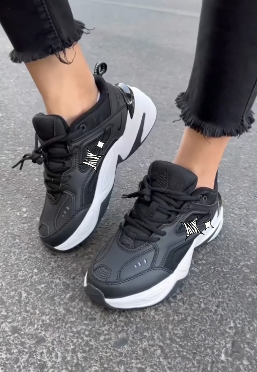 High quality elastic jogging shoes
