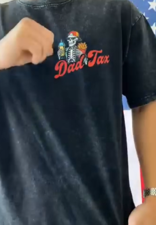 Men's dad tax short sleeve