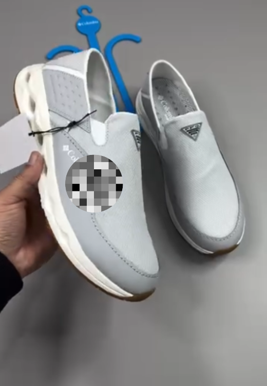 Grey casual mesh breathable sneakers